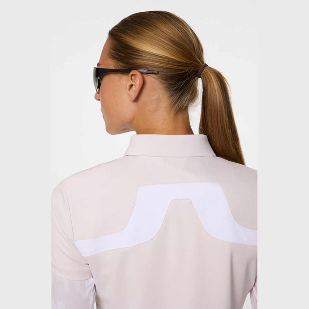 J.LINDEBERG（J.LINDEBERG）（レディース）ゴルフウェア 速乾 Cassie 半袖ポロシャツ 072-24842-25AW-081