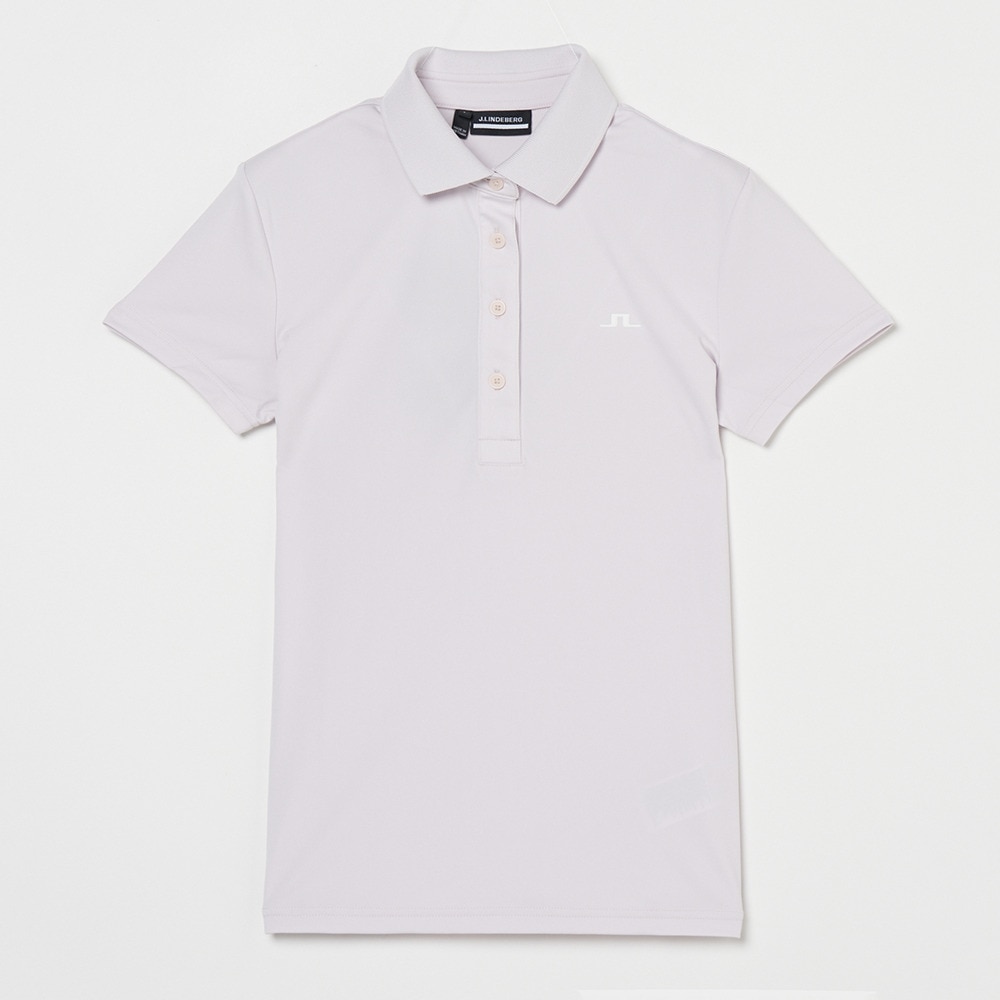 J.LINDEBERG（J.LINDEBERG）（レディース）ゴルフウェア 速乾 Cassie 半袖ポロシャツ 072-24842-25AW-081