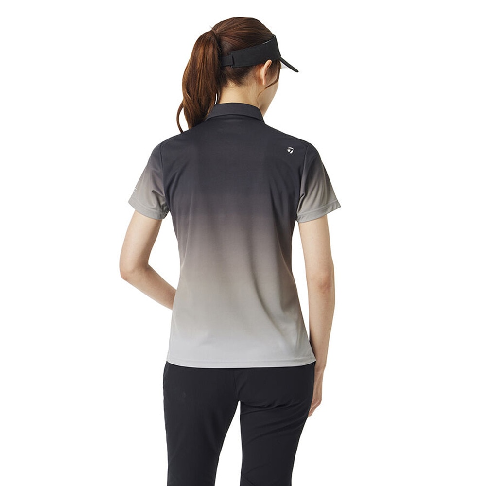 テーラーメイド（TAYLORMADE）（レディース）ゴルフウェア T-ICE グラデーション 半袖ポロシャツ M20331-TL519