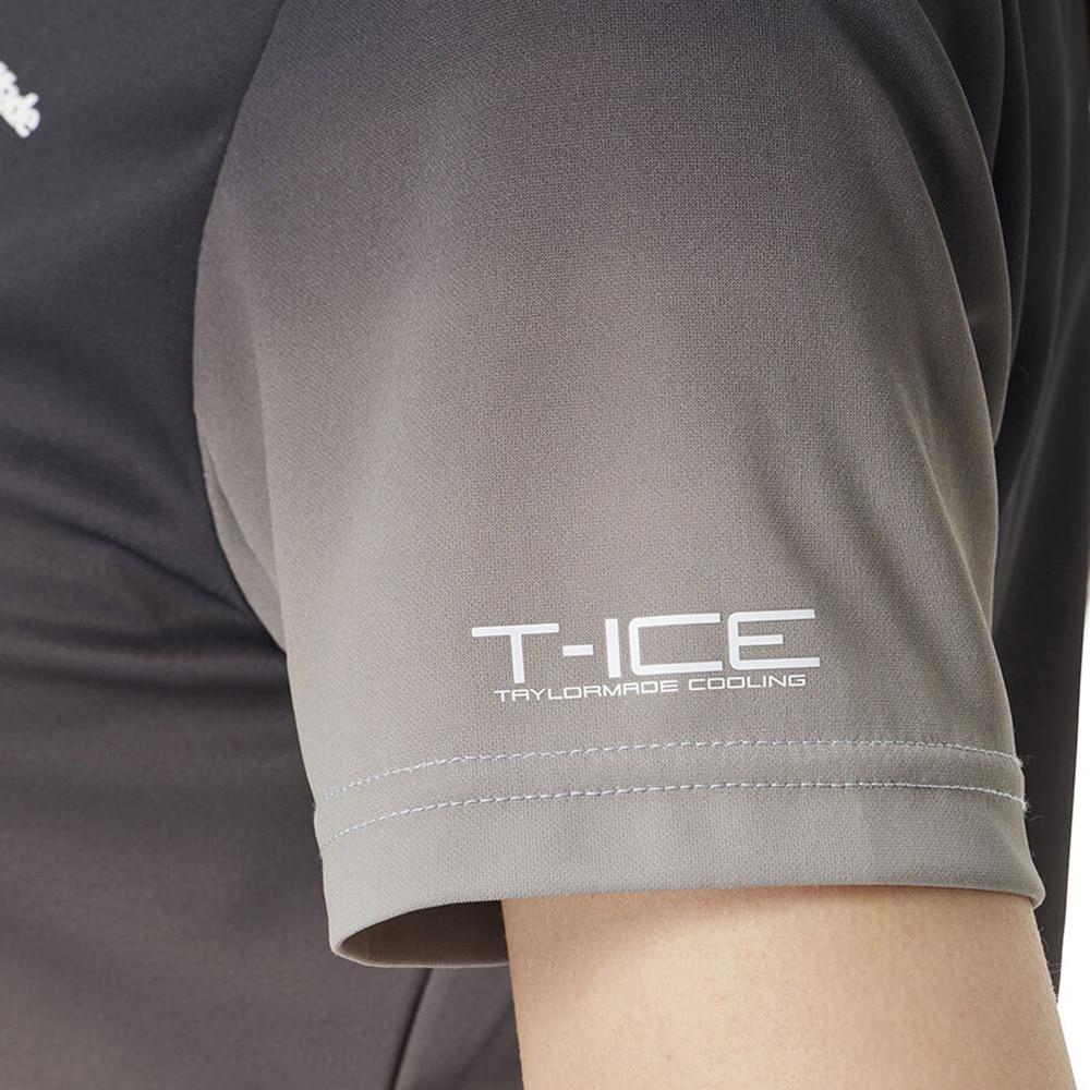 テーラーメイド（TAYLORMADE）（レディース）ゴルフウェア T-ICE グラデーション 半袖ポロシャツ M20331-TL519
