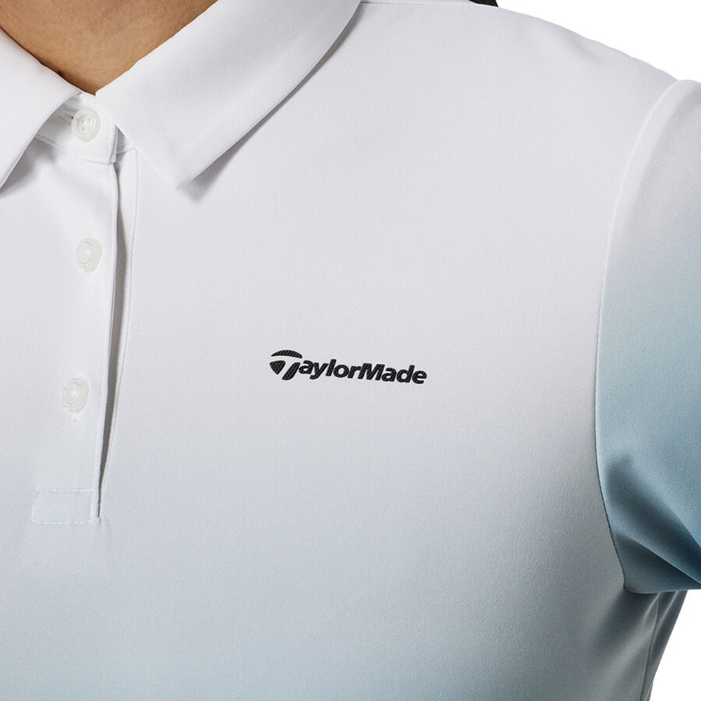 テーラーメイド（TAYLORMADE）（レディース）ゴルフウェア T-ICE グラデーション 半袖ポロシャツ M20332-TL519