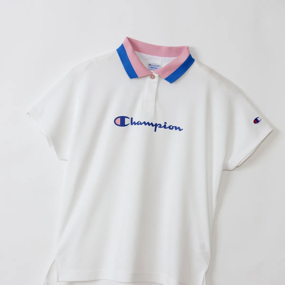 チャンピオン（CHAMPION）（レディース）ゴルフウェア 吸汗速乾 半袖ポロシャツ CW-CG301 010