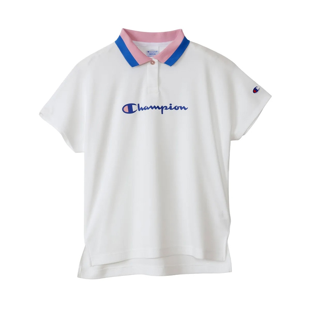 チャンピオン（CHAMPION）（レディース）ゴルフウェア 吸汗速乾 半袖ポロシャツ CW-CG301 010