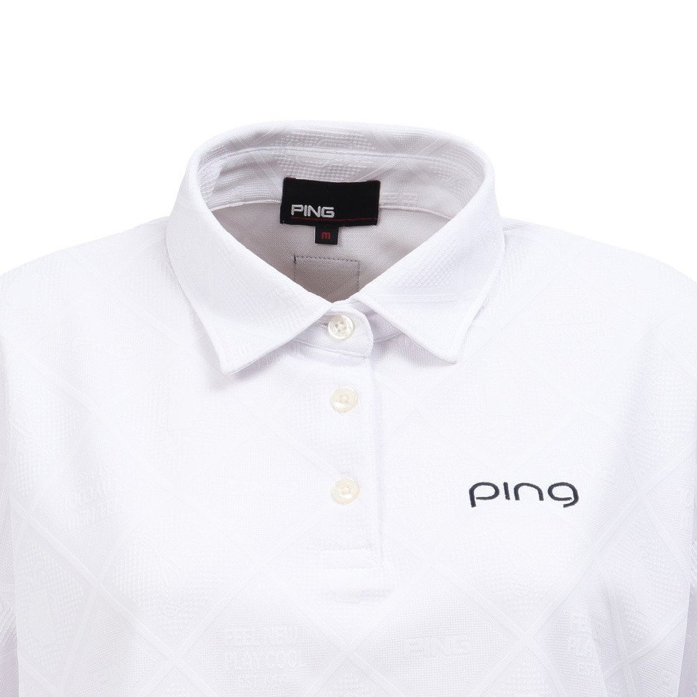 ピン（PING）（レディース）ゴルフウェア Mr.PINGジャカード