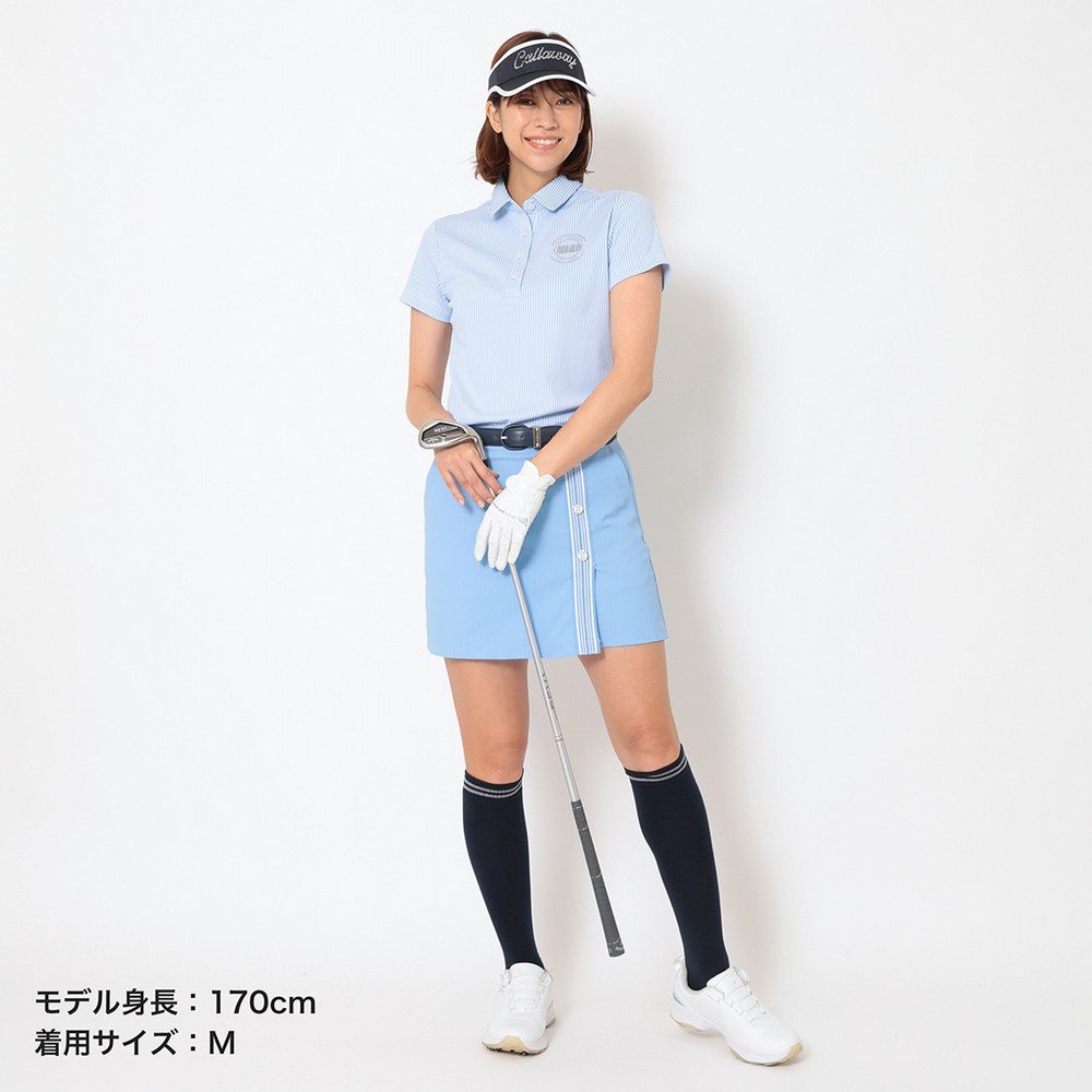 キャロウェイ（CALLAWAY）（レディース）ゴルフウェア ストライプ ジャ