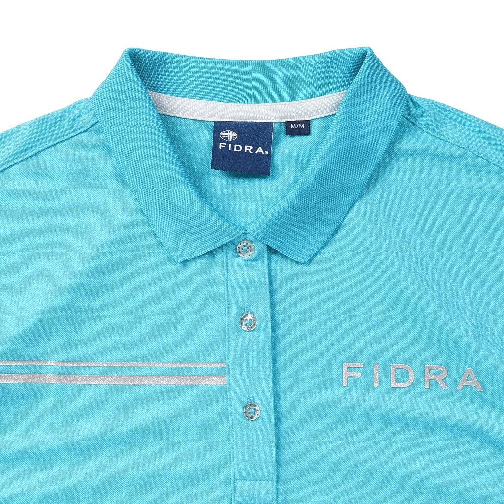 フィドラ（FIDRA）（レディース）ゴルフウェア 接触冷感 半袖 フレンチスリーブシャツ FD5RUG08 TQG