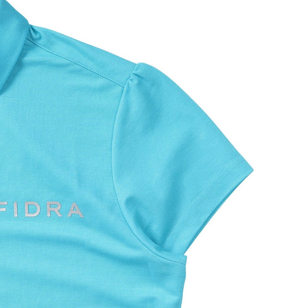 フィドラ（FIDRA）（レディース）ゴルフウェア 接触冷感 半袖 フレンチスリーブシャツ FD5RUG08 TQG