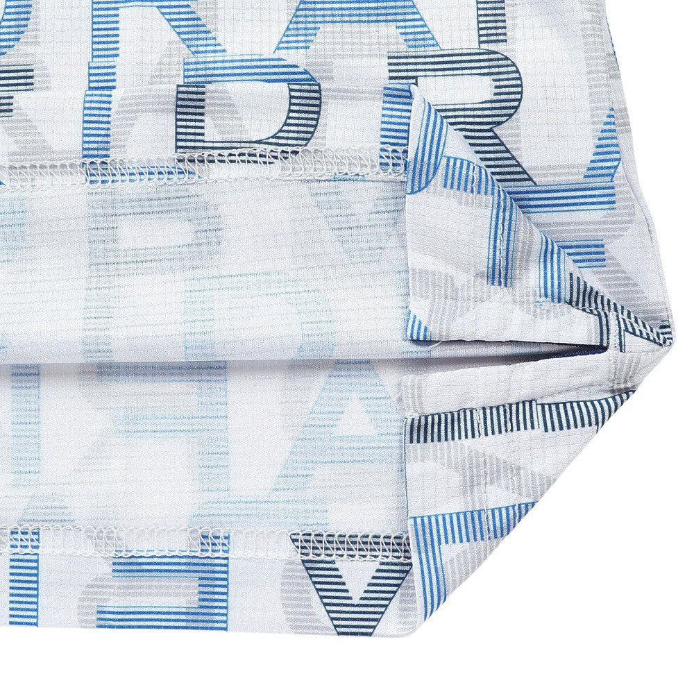 フィドラ（FIDRA）（レディース）ゴルフウェア 半袖 総柄ポロシャツ FD5RUG11 WHT