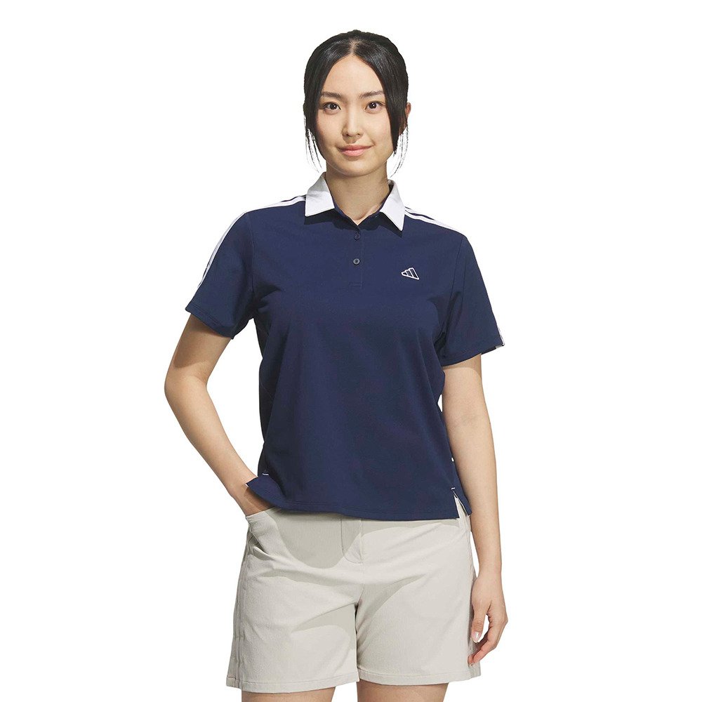 アディダス（adidas）（レディース）ゴルフウェア 半袖 3ST CLIMACOOL