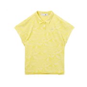 (レディース)ゴルフウェア ワイドシルエット総柄半袖シャツ LG6SHS04L