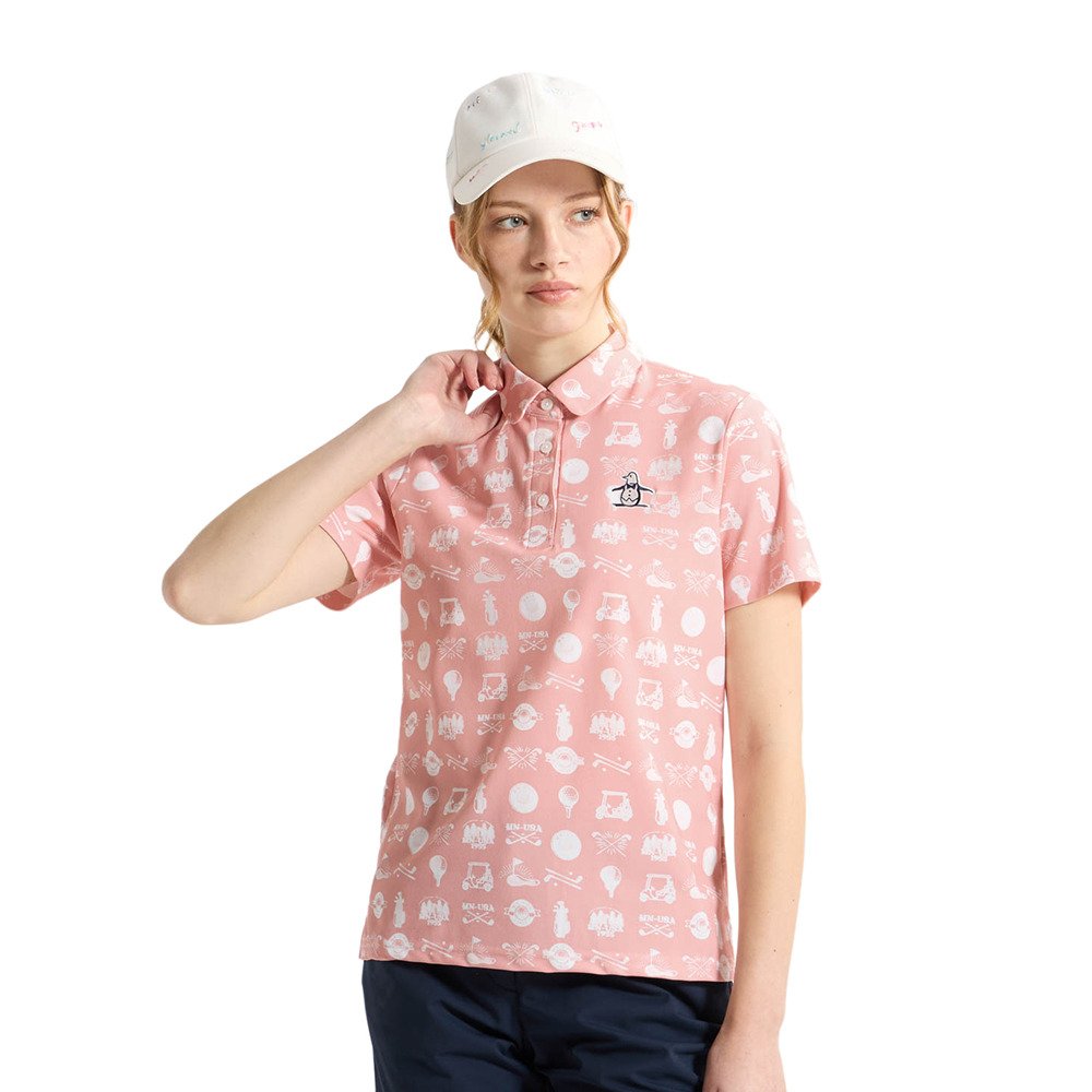 munsingwear マンシングウェア ゴルフ ポロシャツ スカート セット マンシング（MUNSING）（レディース）ゴルフウェア 吸汗速乾 モチーフ
