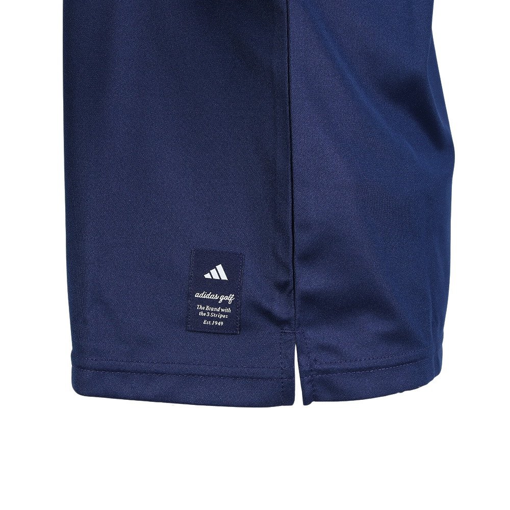 アディダス（adidas）（レディース）ゴルフウェア アシンメトリーストライプス シャツ OGH90-KM0855 NVY