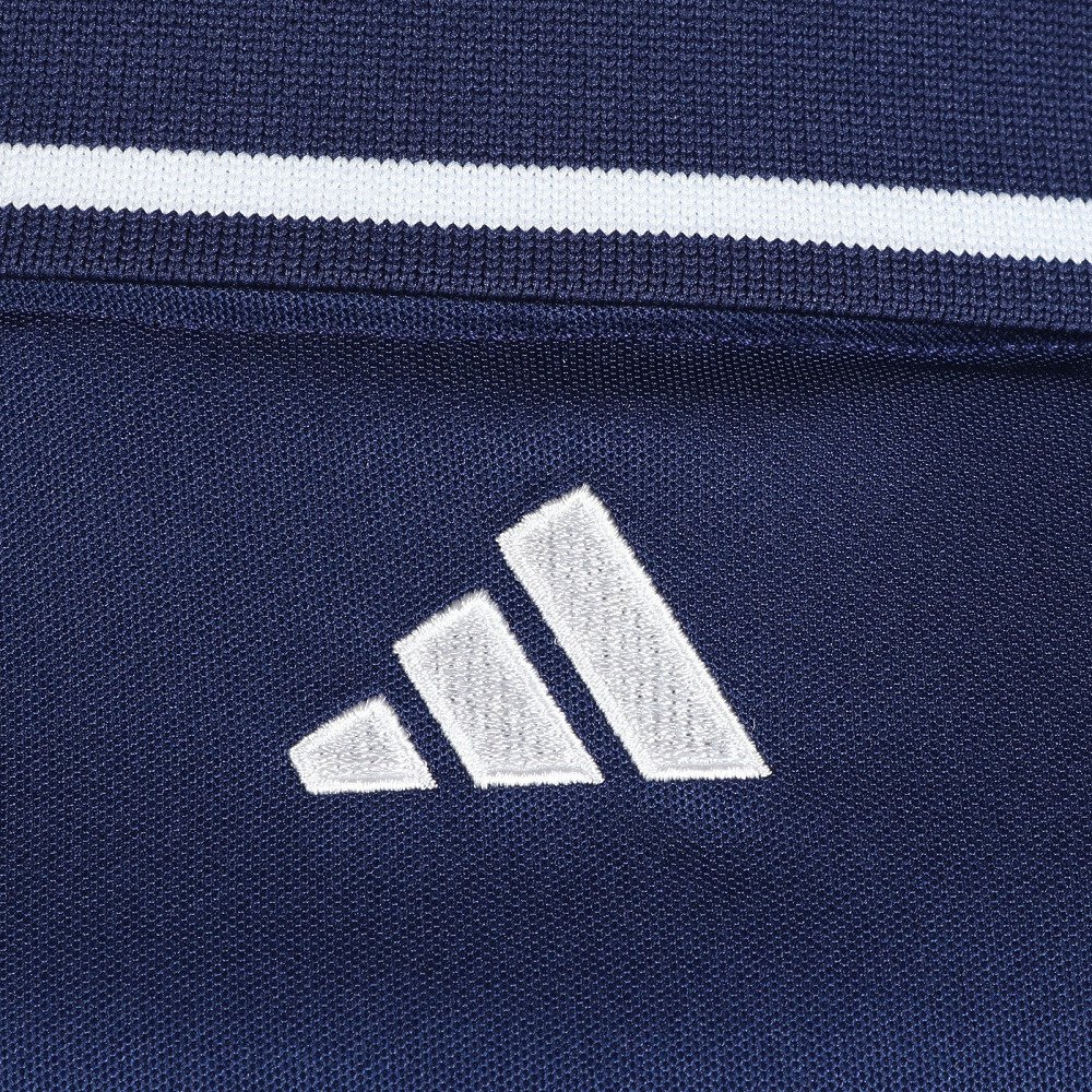 アディダス（adidas）（レディース）ゴルフウェア アシンメトリーストライプス シャツ OGH90-KM0855 NVY