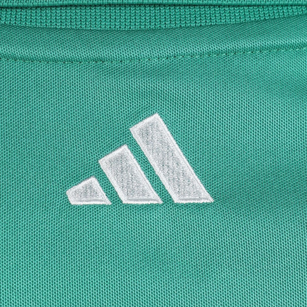 アディダス（adidas）（レディース）ゴルフウェア アシンメトリーストライプス シャツ OGH90-KM0856 GRN