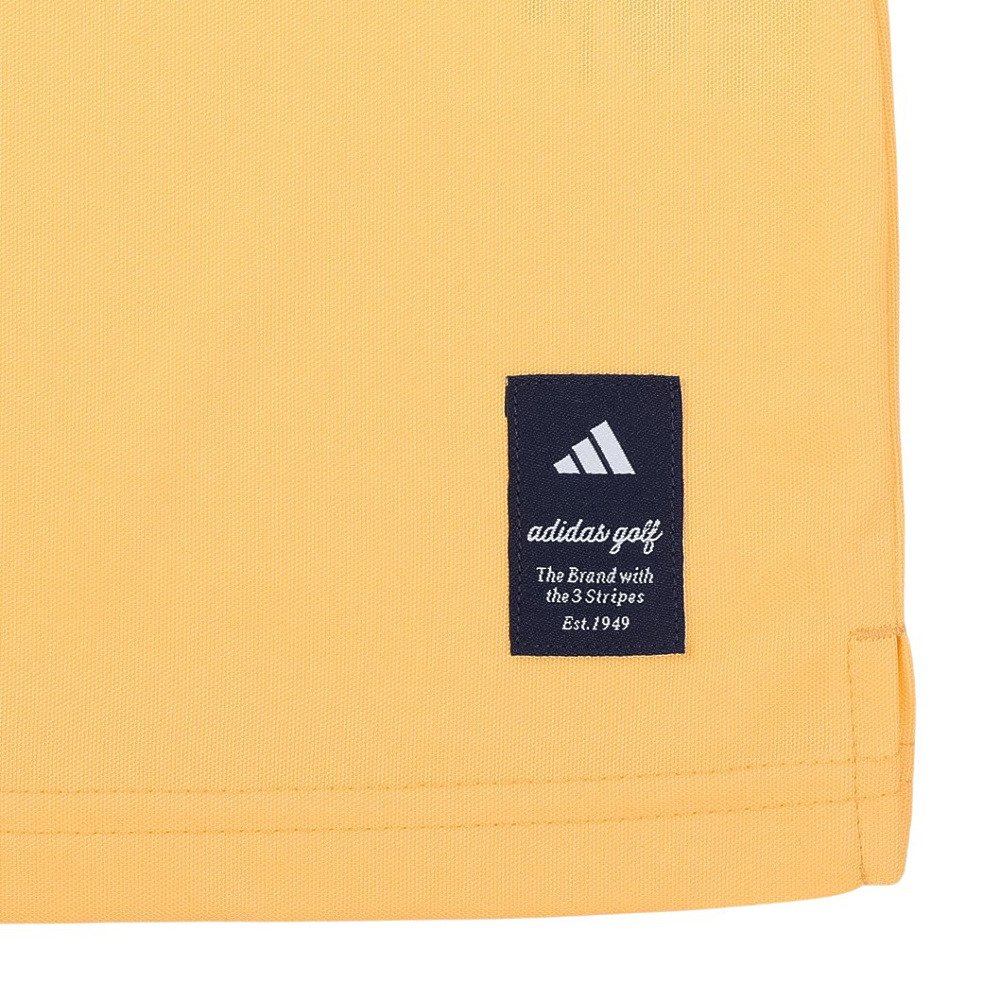 アディダス（adidas）（レディース）ゴルフウェア 接触冷感 アシンメトリーストライプス シャツ OGH90-KM0857 YEL