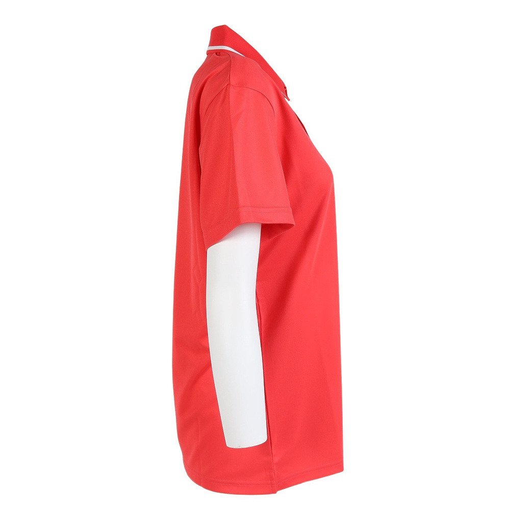 アディダス（adidas）（レディース）ゴルフウェア アシンメトリーストライプス シャツ OGH90-KM2218 RED