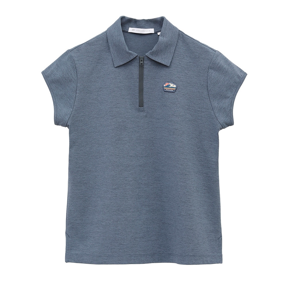 トラヴィスマシュー（Travis Mathew）（レディース）ゴルフウェア 半袖 Quarter Zip ポロシャツ 7AL525-4VIN