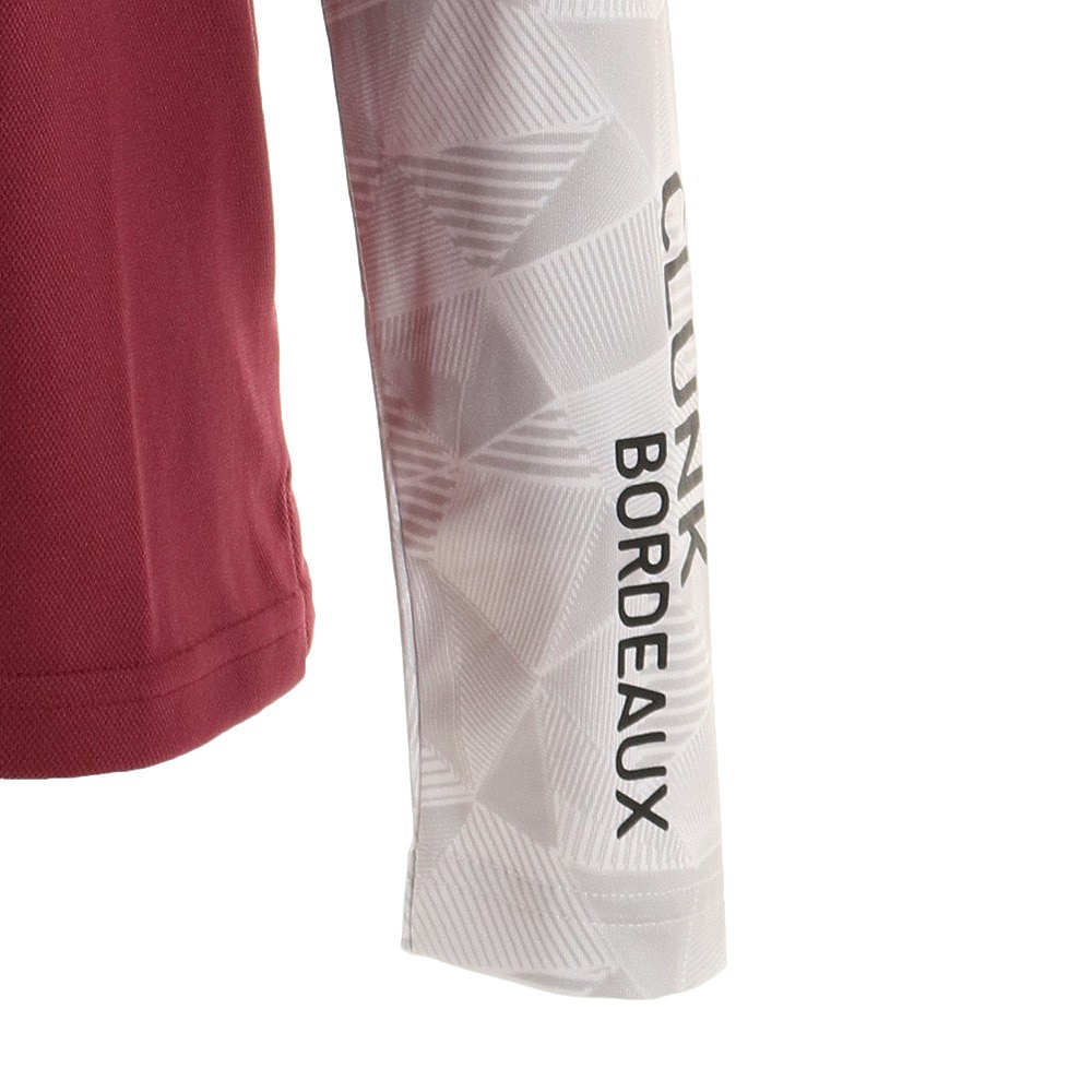 クランク（CLUNK）（レディース）ゴルフウェア 運動性 快適性 吸汗 速乾 ストレッチ 消臭 UPF45 UV アンダーポロセット CL5LUG06 PUL.★★★