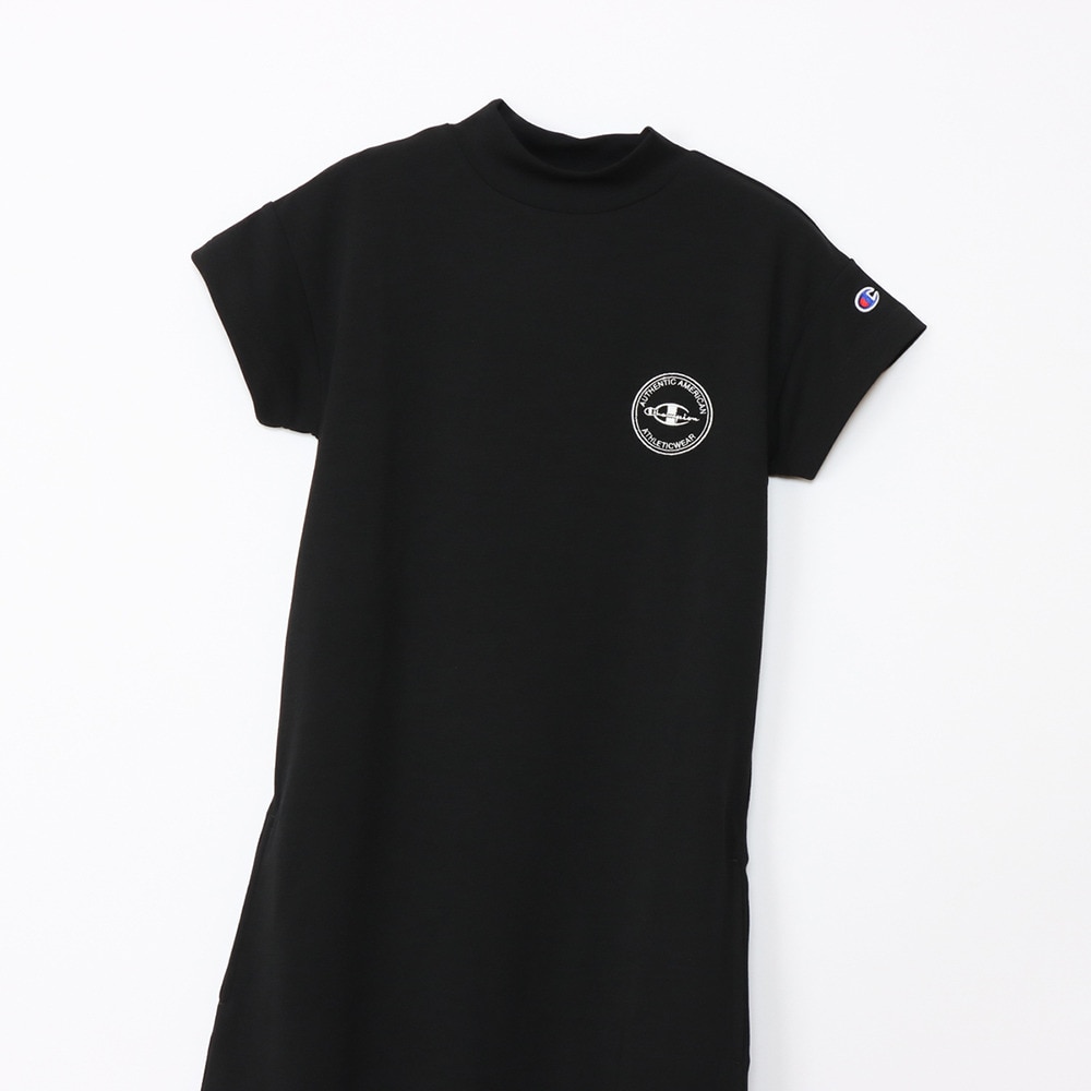 チャンピオン（CHAMPION）（レディース）ゴルフウェア 速乾 UVカット 半袖ワンピース CW-BG305 090