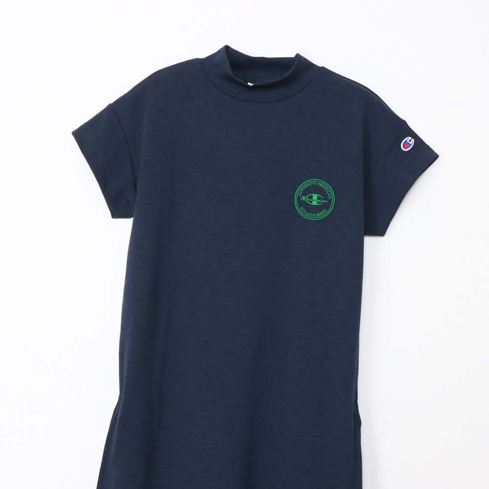 チャンピオン（CHAMPION）（レディース）ゴルフウェア 速乾 UVカット 半袖ワンピース CW-BG305 370