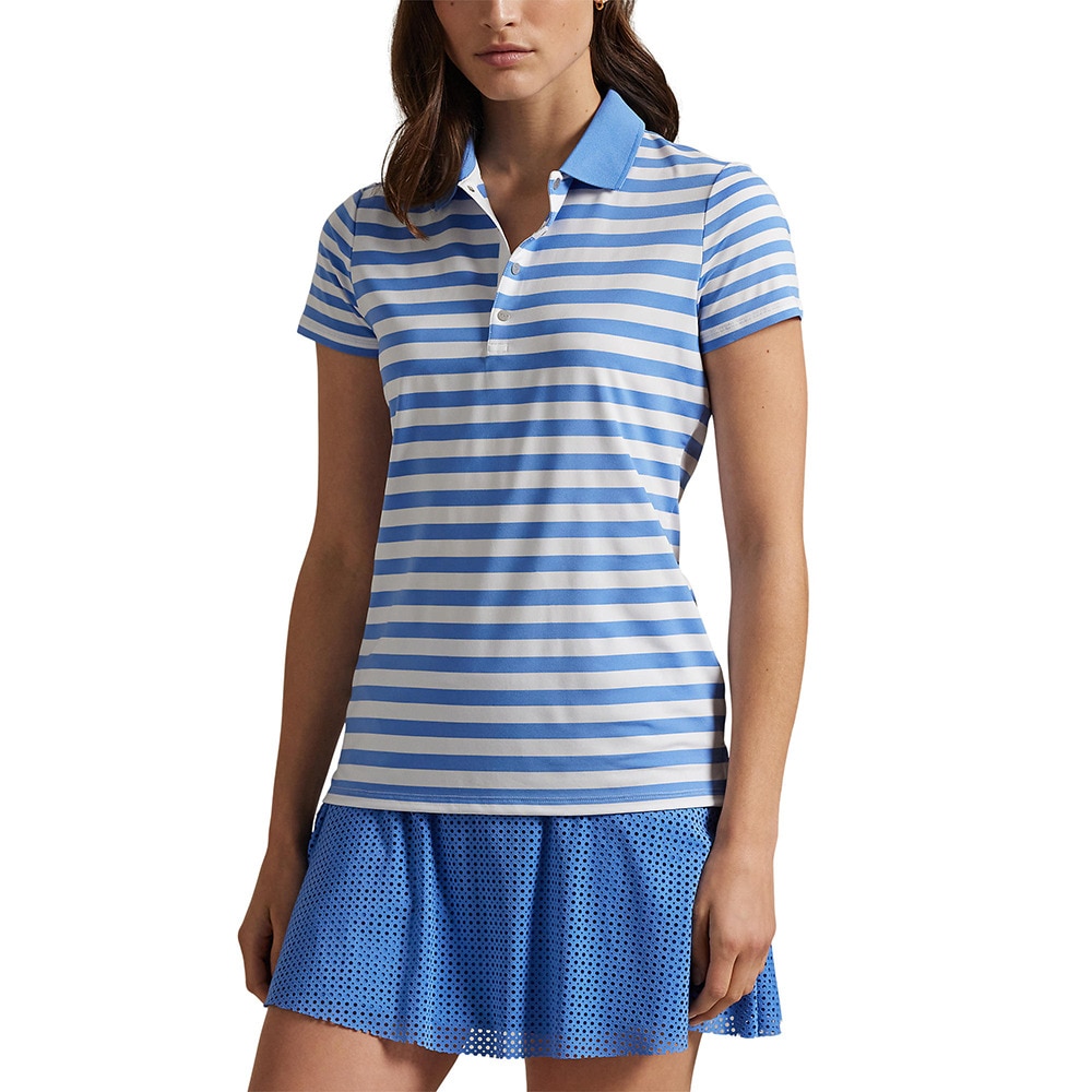 ラルフ ローレン（RALPH LAUREN）（レディース）ゴルフウェア テーラード フィット ストレッチ ジャージー ポロシャツ WMXGKNINB920311400