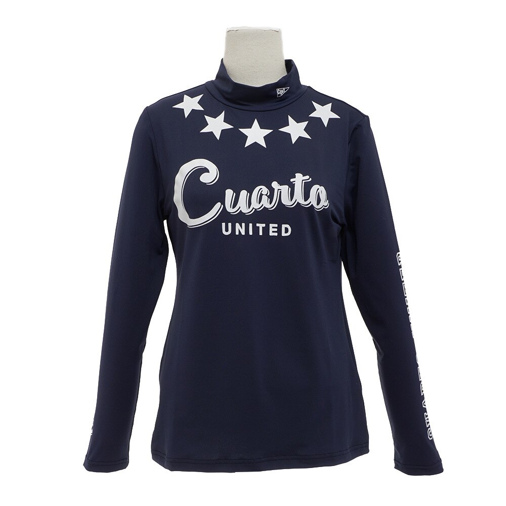 ゴルフウェア レディース Uvカット Coolインナー J7015 Nvy 半袖 シャツ クアルトユナイテッド ヴィクトリアゴルフ