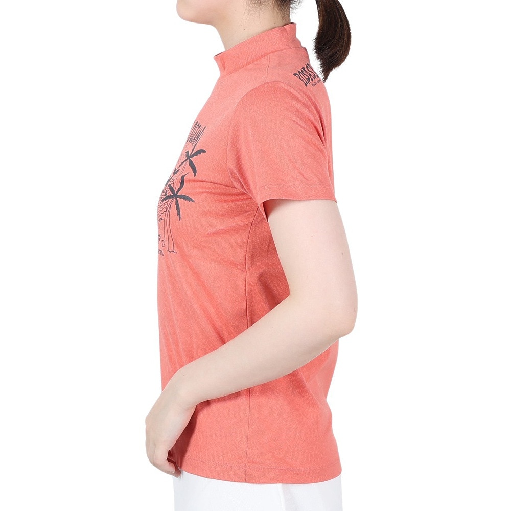 SALE】 ROSASEN ロサーセン ゴルフ モックネック 半袖ワンピース Ｍ