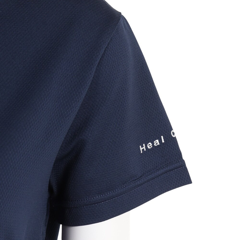 ヒールクリーク（HEAL CREEK）（レディース）ゴルフ TWINCOT UV アロマテリアル半袖シャツ 002-26541-098