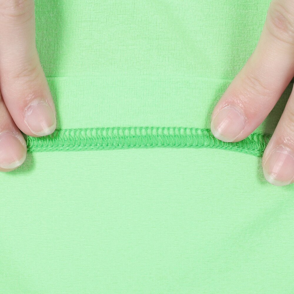 ROSASEN（レディース）ゴルフウェア ストレッチ 吸水 速乾 軽量 A-Line 半袖モックネックシャツ 048-26443-021