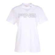 ピン（PING）（レディース）ゴルフウェア ハイネックシャツPPトリコット 622-2168200-030