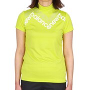 ニューバランス（new balance）（レディース）ゴルフウェア 吸汗速乾 UVカット モックネック 半袖Tシャツ プルオーバー 012-2166504-060
