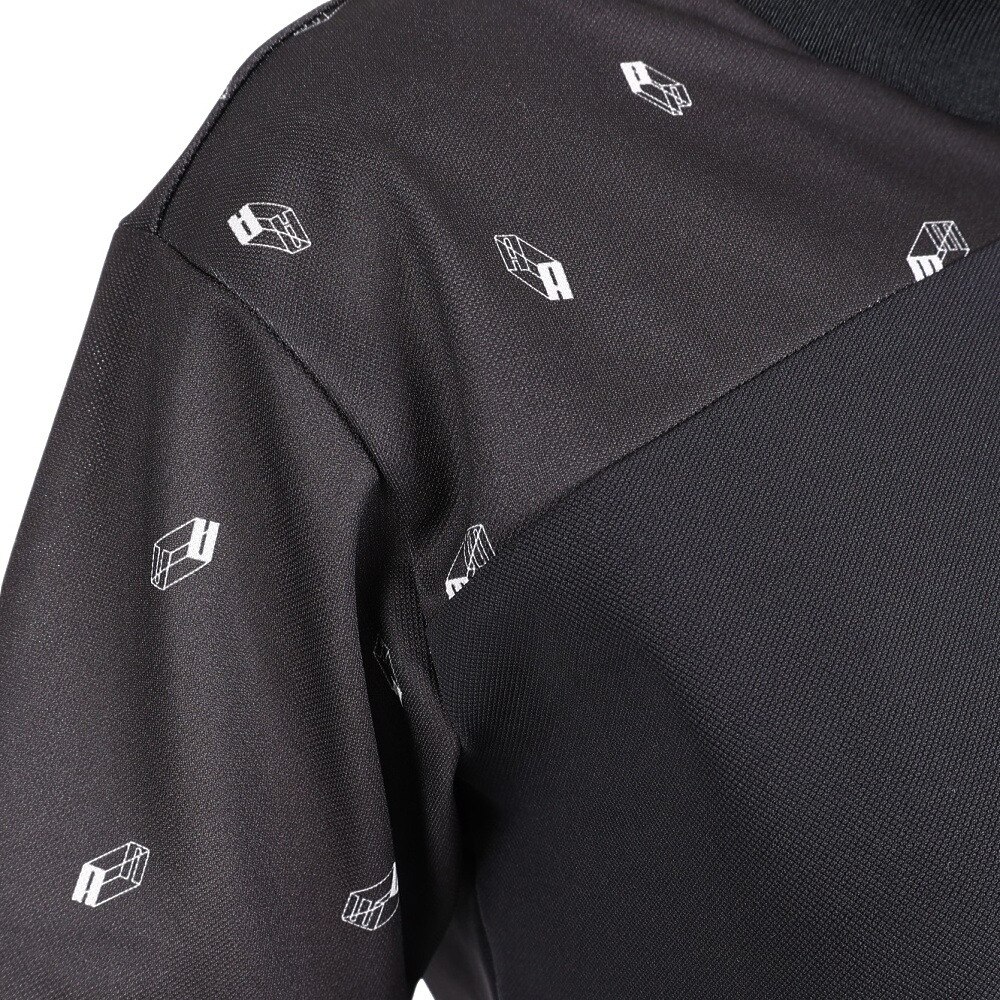 プーマ（PUMA）（レディース）ゴルフウェア 吸水 速乾 DRYCELL ウィメンズ ゴルフ3D ロゴ ツアーデザイン 半袖 モックネック Tシャツ 930559-01