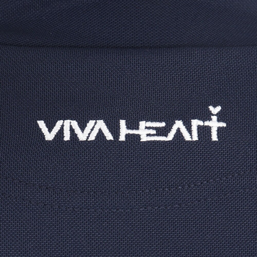 ビバハート（VIVA HEART）（レディース）ゴルフウェア 吸汗 速乾 接触冷感 アルコールインクアート コラボ 半袖 モックネック 012-28440-098