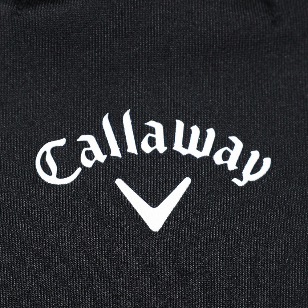 キャロウェイ（CALLAWAY）（レディース）ゴルフウェア ストレッチスムース 半袖モックネックシャツ C23134201-1010