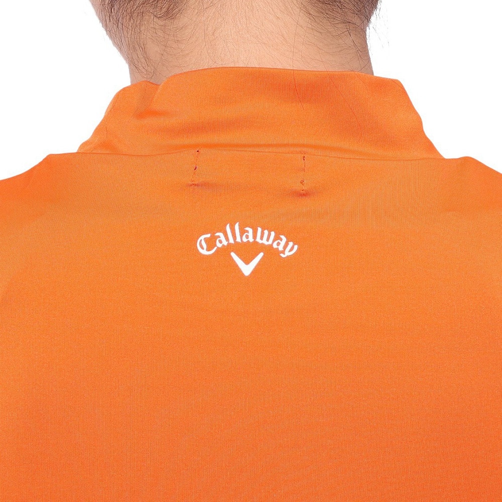 キャロウェイ（CALLAWAY）（レディース）ゴルフウェア ストレッチスムース 半袖モックネックシャツ C23134201-1150