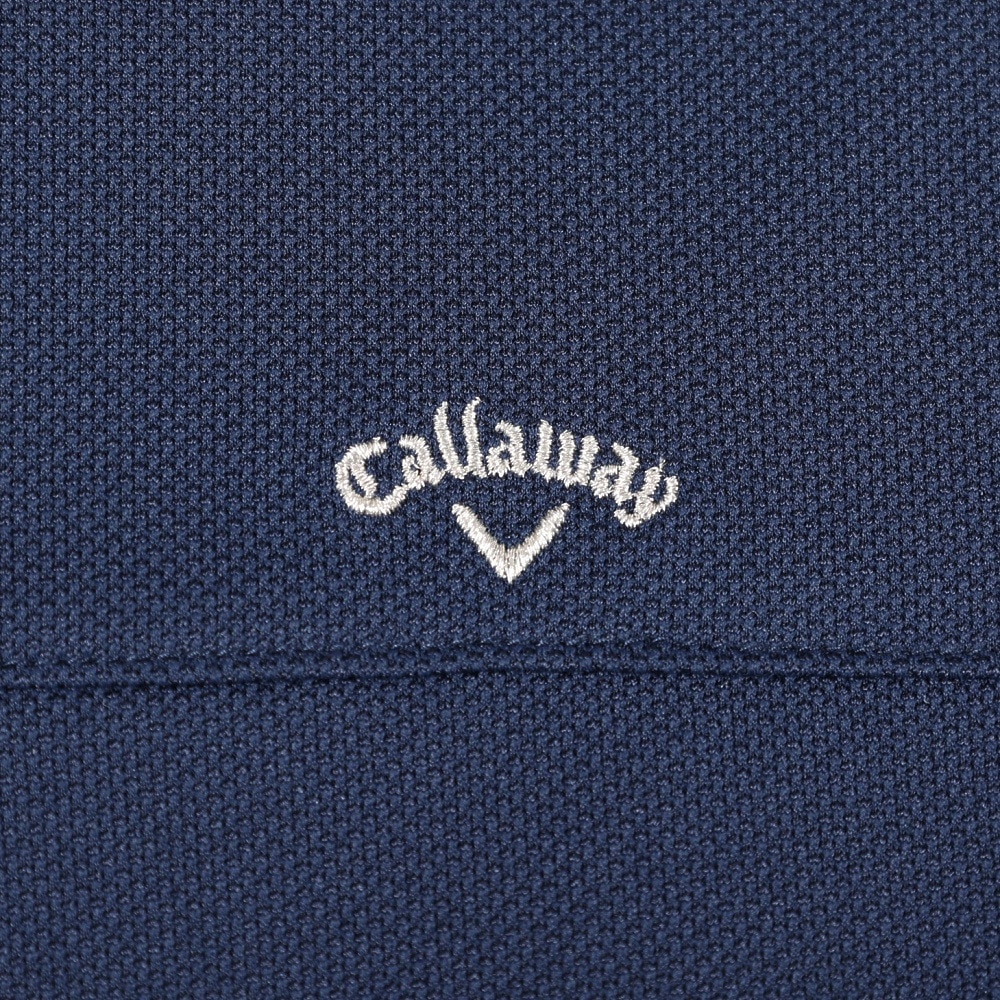 Callaway★レディース ゴルフウェア ネイビー 長袖 ポロシャツ Ｓ