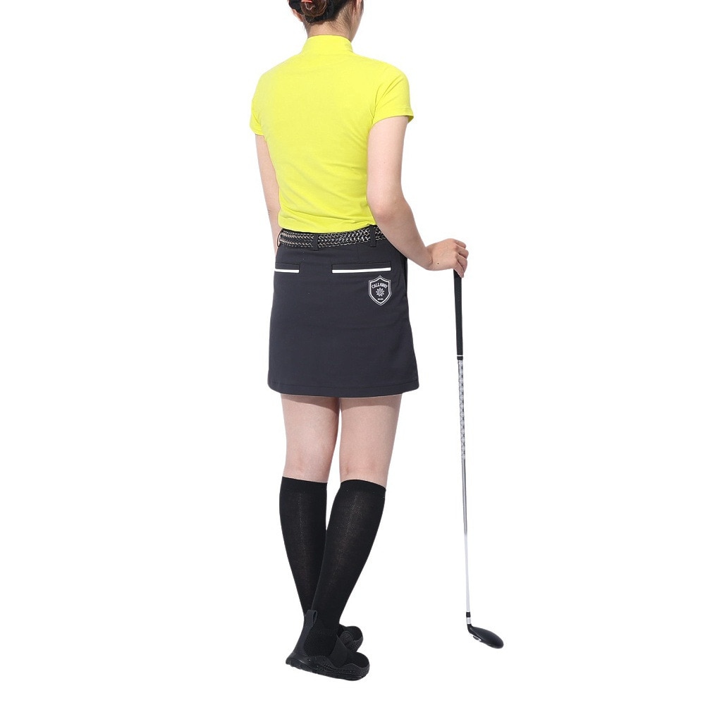 キャロウェイ（CALLAWAY）（レディース）ゴルフウェア ストレッチ 天竺 半袖 モックネックシャツ C23134212-1060