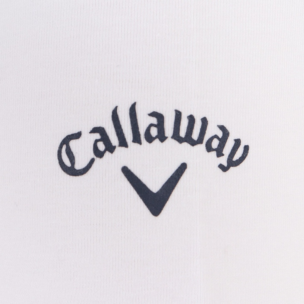 キャロウェイ（CALLAWAY）（レディース）ゴルフウェア 半袖 モックネックシャツ ストレッチ天竺 C23134242-1030