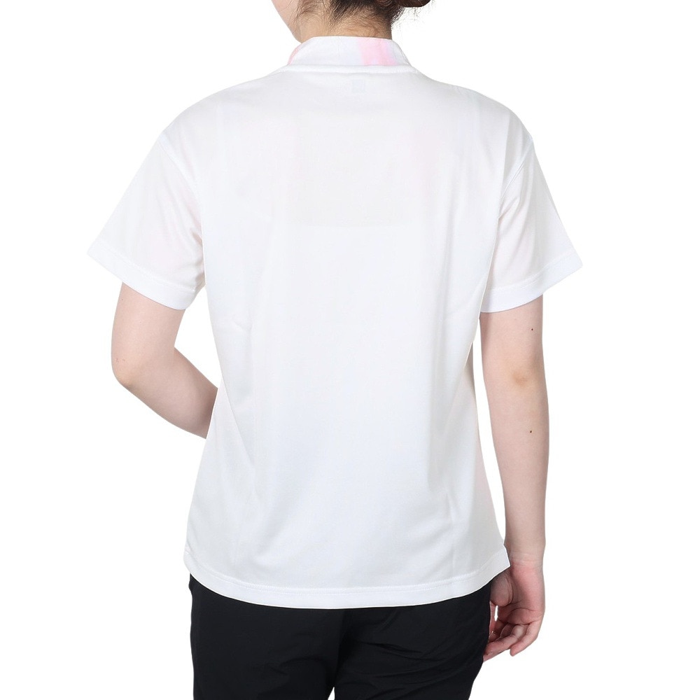 ニューエラ（NEW ERA）（レディース）ゴルフウェア 吸汗 速乾 ミッドネック 半袖Tシャツ 13526859