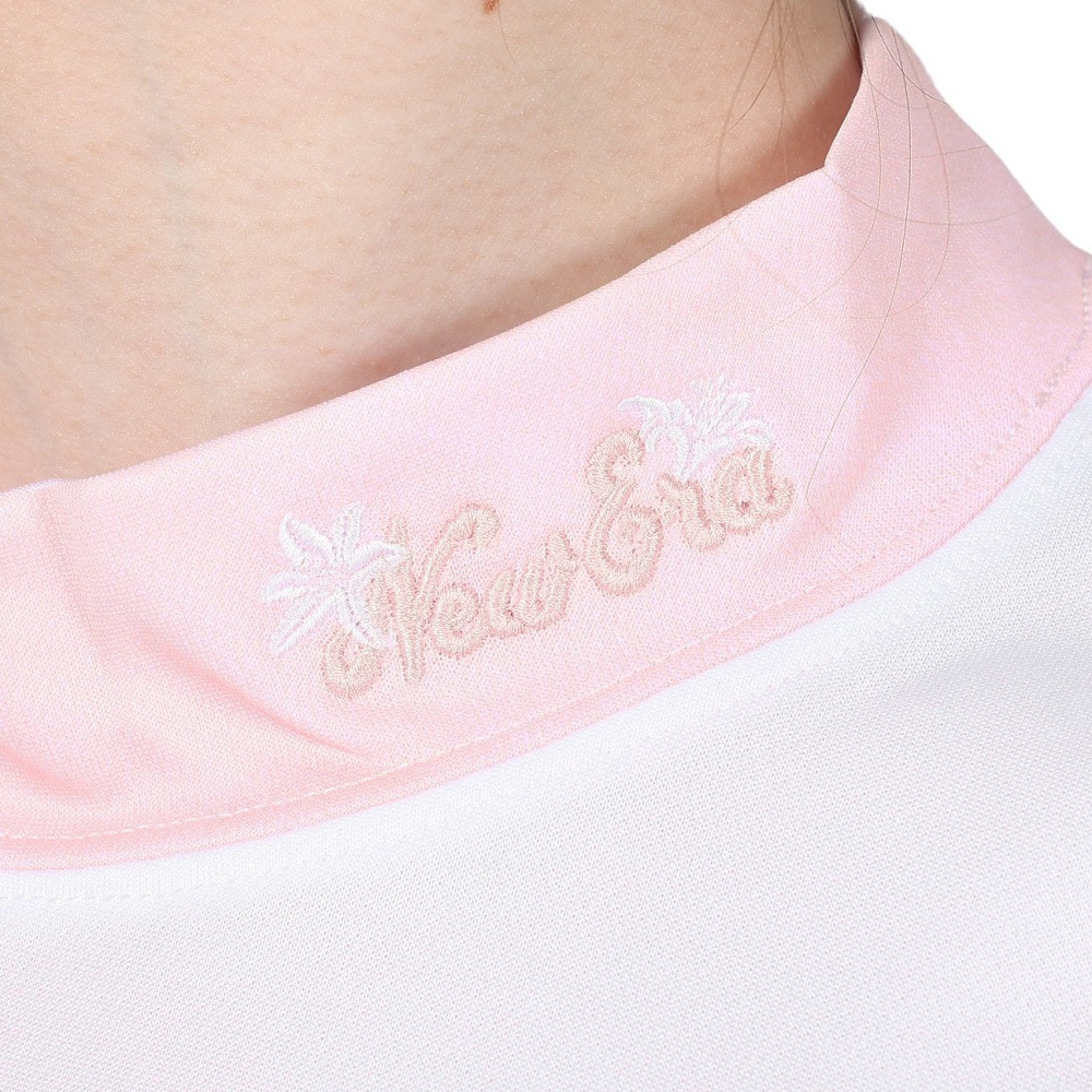 ニューエラ（NEW ERA）（レディース）ゴルフウェア 吸汗 速乾 ミッドネック 半袖Tシャツ 13526859