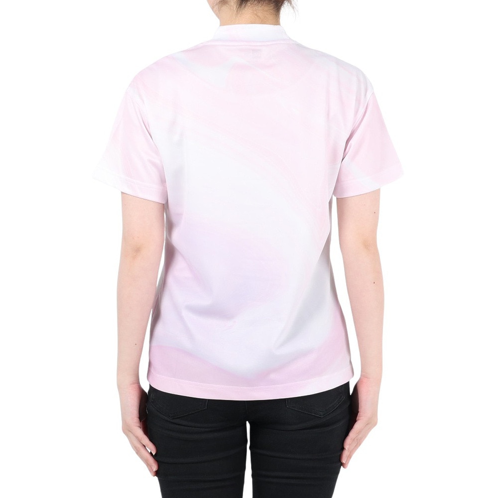ニューエラ（NEW ERA）（レディース）ゴルフウェア 吸汗 速乾 ミッドネック 半袖Tシャツ 13526860