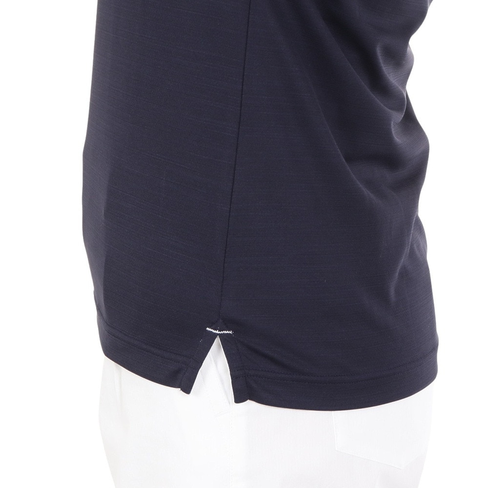 トミーアーマー（Tommy Armour）（レディース）ゴルフウェア 吸水 速乾 モックネック 半袖シャツ TATF23S070010 NVY