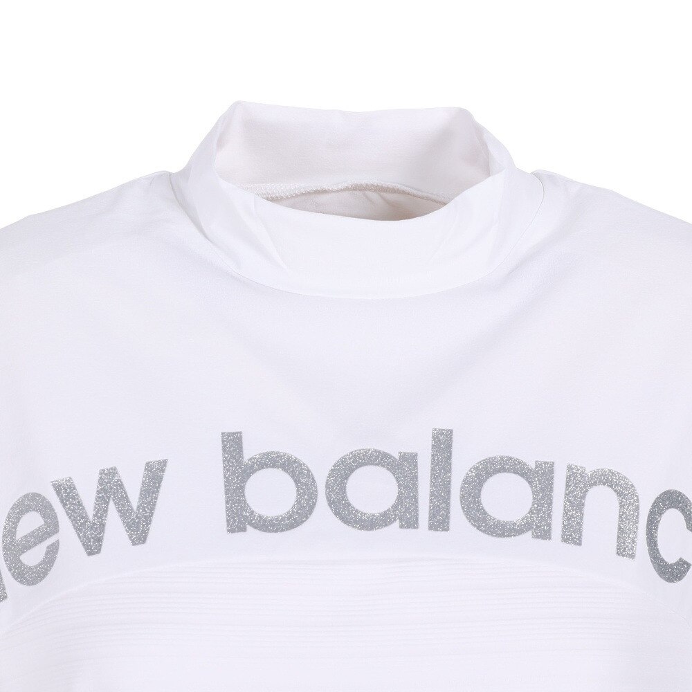 ニューバランス（new balance）（レディース）ゴルフウェア 半袖 モックネックプルオーバー 012-3166506-030