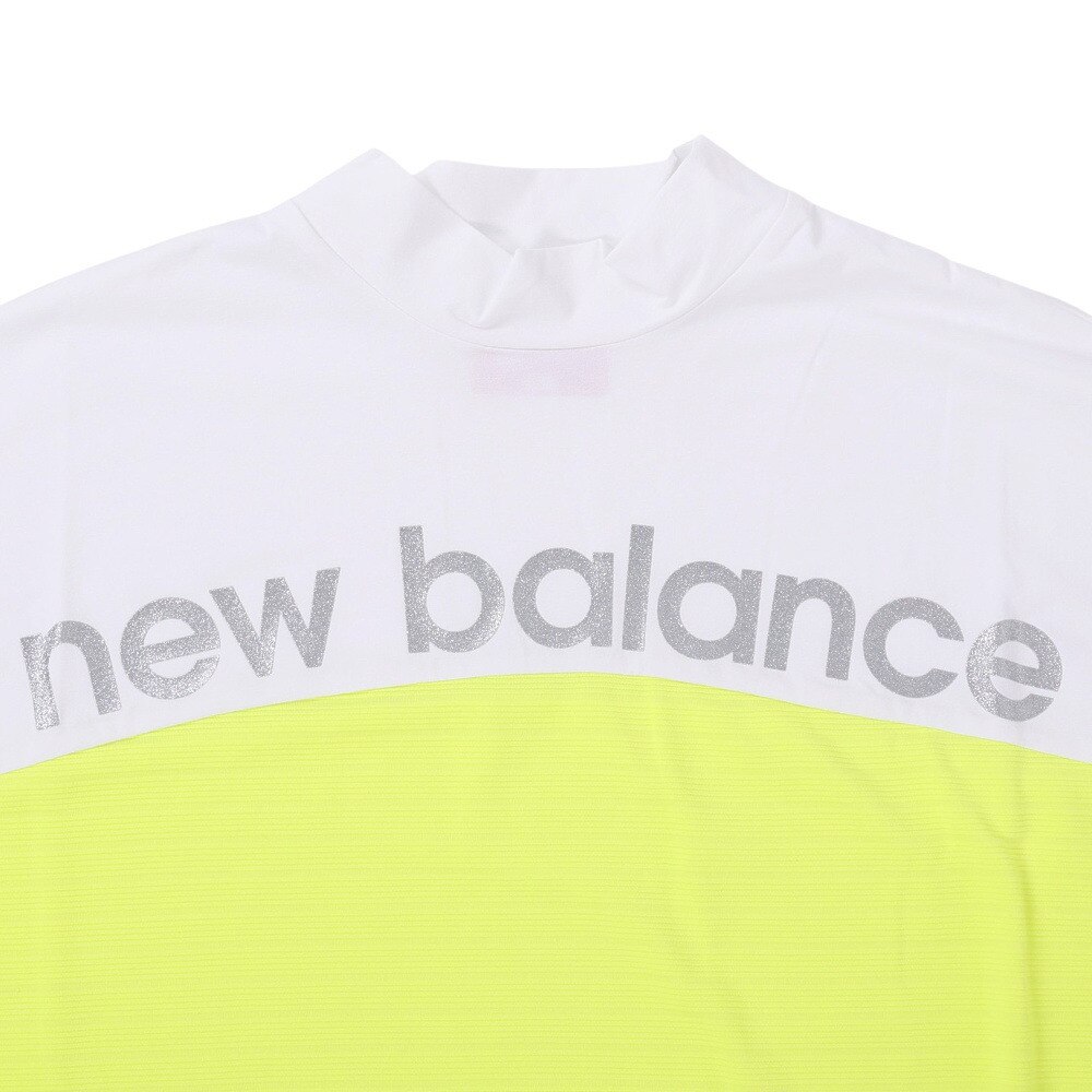 ニューバランス（new balance）（レディース）ゴルフウェア 半袖 モックネック プルオーバー 012-3166506-061