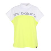 ニューバランス（new balance）（レディース）ゴルフウェア 半袖 モックネック プルオーバー 012-3166506-061