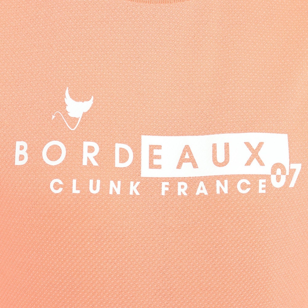 クランク（CLUNK）（レディース）ゴルフウェア 吸汗速乾 消臭 半袖モックネックシャツ CL5PUG09 SMP