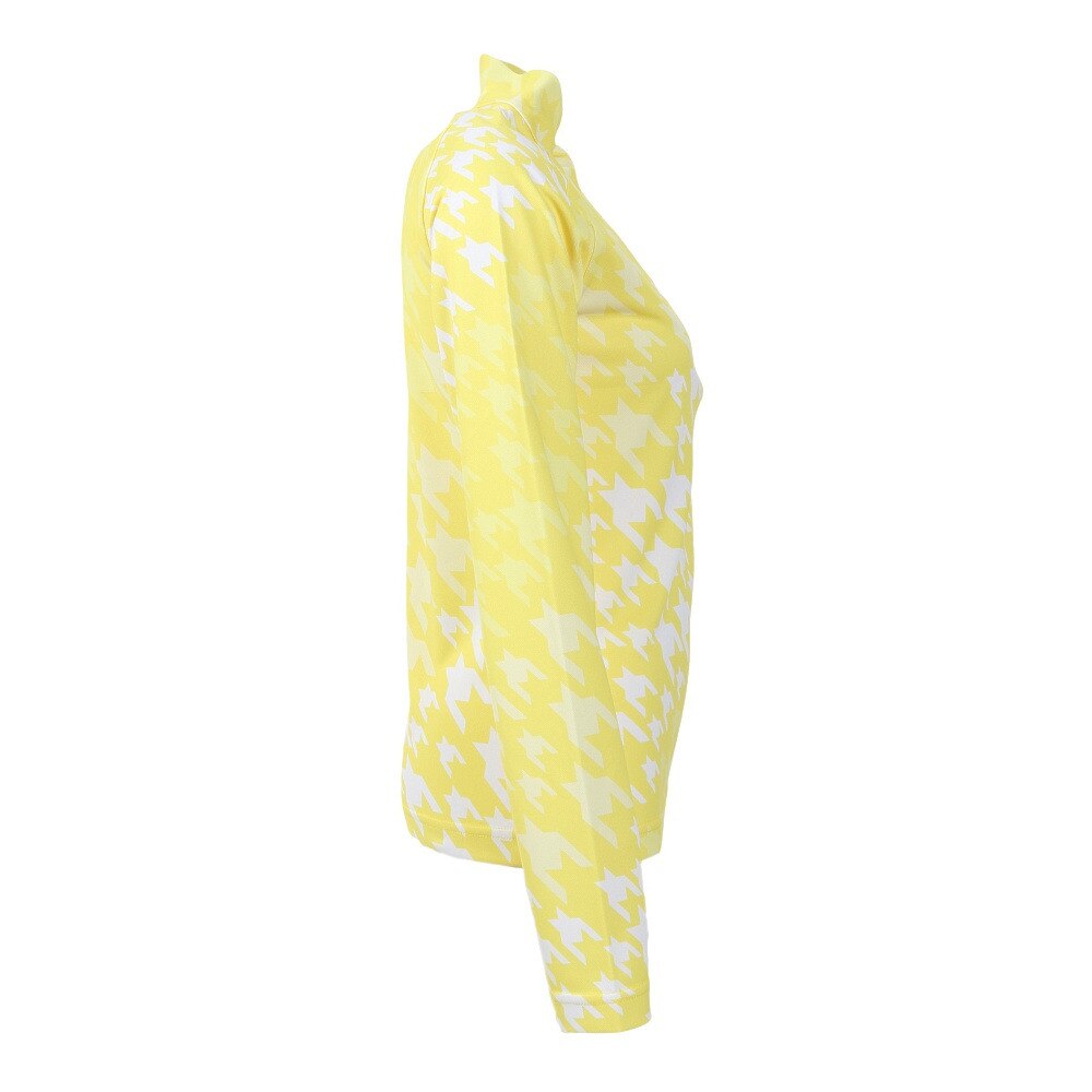 マンシング（MUNSING）（レディース）ゴルフウェア 吸汗 速乾 ハーフジップ グラデ長袖シャツ MGWVJB01CH YL00