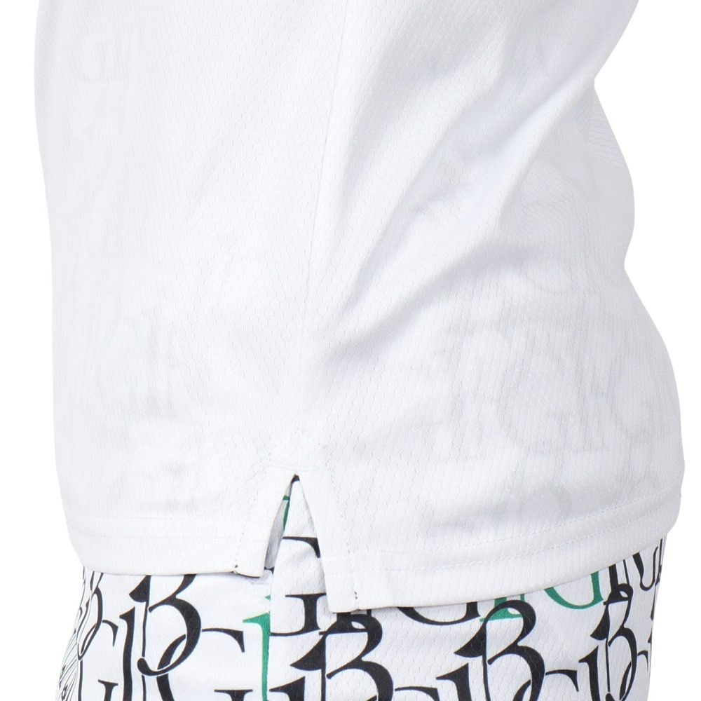 ウノ ピゥ ウノ ウグァーレ トレ（1PIU1UGUALE3）（レディース）ゴルフ 113G SIDE 半袖 モックネック シャツ GST142 BEG