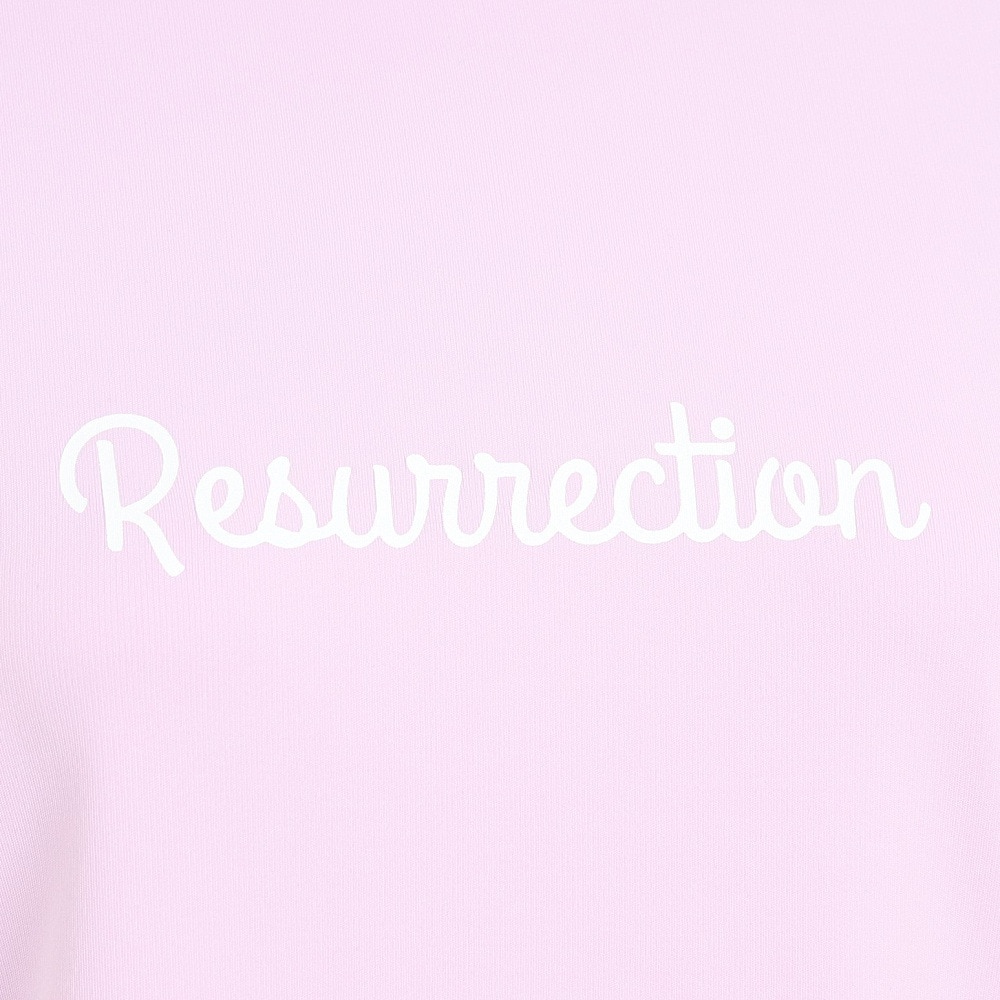 レザレクション（Resurrection）（レディース）モックネック レディース ゴルフ 半袖Tシャツ GMネック 23SSIN03-W LAV