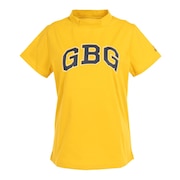 ゴールデンベア（GOLDEN BEAR）（レディース）ゴルフウェア 吸汗 速乾 半袖 モックネックシャツ GBG 310J4541-C29